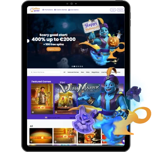Golden Genie Casino on mobile